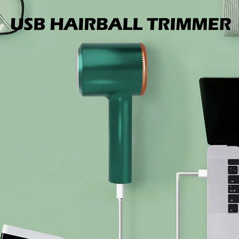 USB Electric Rechargeable Lint Remover - Removes Hair Balls, Fuzz, and Sweater Reels from Clothes